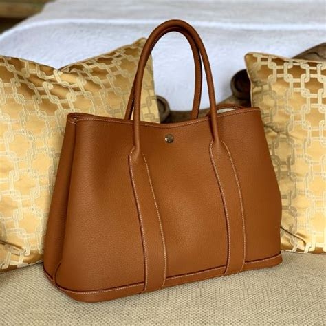 hermes garden party gold 30|garden party 30 vs 36.